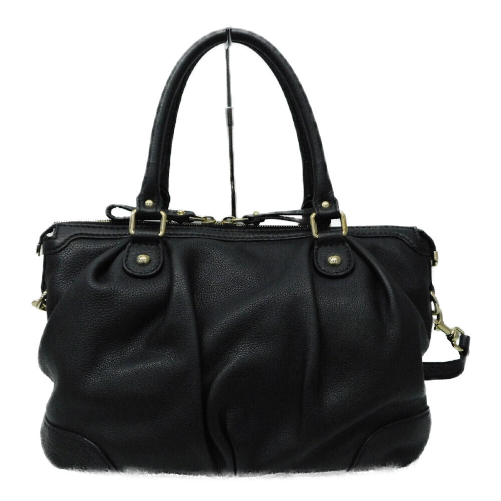 GUCCI Sukey Shoulder Bag Black GG Leather - Picture 2 of 7